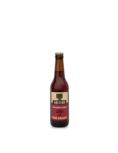 SIDRA EL GAITERO RED GRAPE- 12 botellines