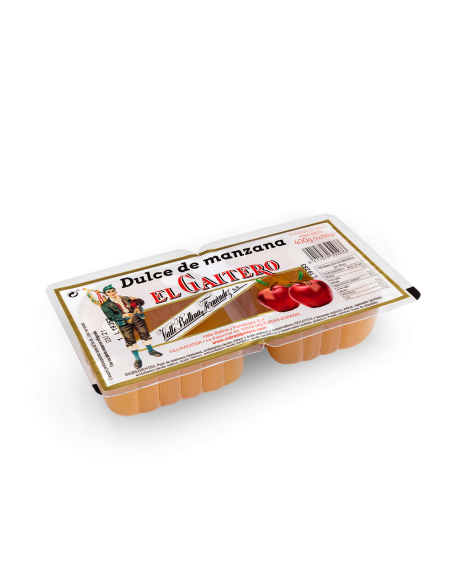 DULCE DE MANZANA EL GAITERO -12 tarrinas (2*200gr)