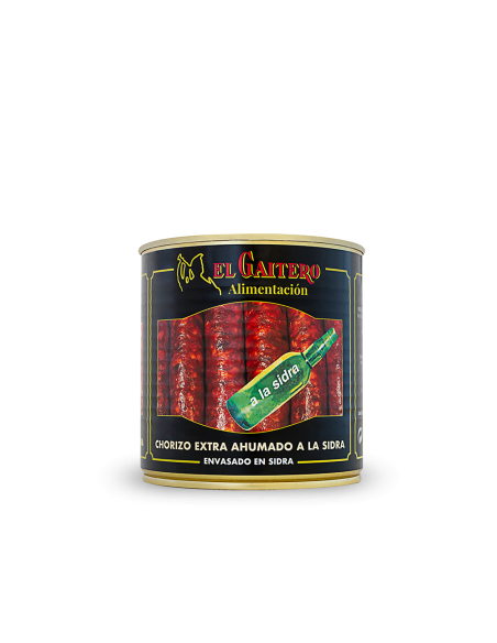 CHORIZO A LA SIDRA - 6 latas de 410gr