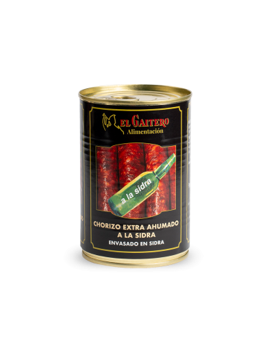 CHORIZO A LA SIDRA - 6 latas de 750gr