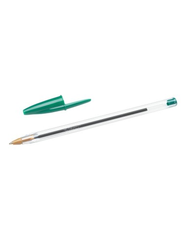 BOLÍGRAFO BIC CRISTAL VERDE MEDIO