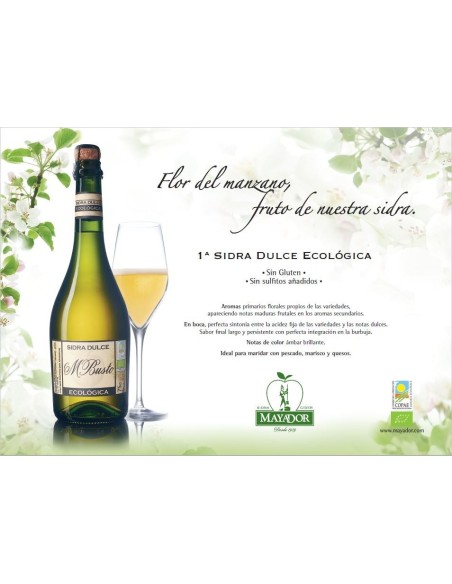 SIDRA ECOLÓGICA M. BUSTO - 6 botellas