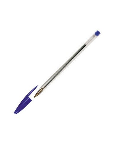 BOLIGRAFO BIC CRISTAL AZUL MEDIO