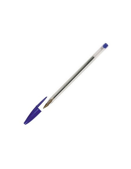 BOLIGRAFO BIC CRISTAL AZUL MEDIO