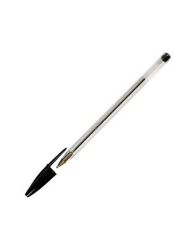 BOLÍGRAFO BIC CRISTAL NEGRO MEDIO
