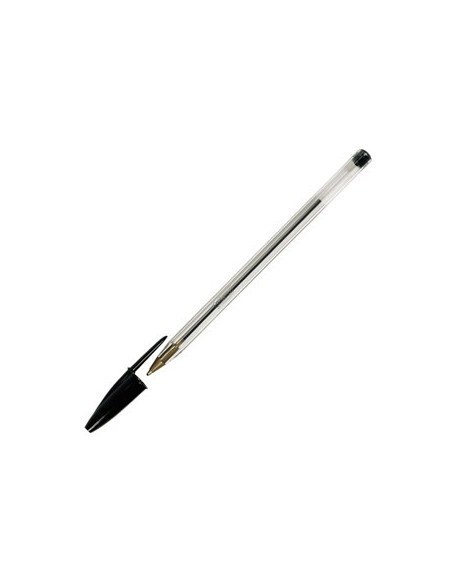 BOLÍGRAFO BIC CRISTAL NEGRO MEDIO