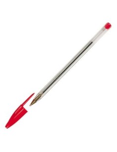 BOLÍGRAFO BIC CRISTAL ROJO MEDIO