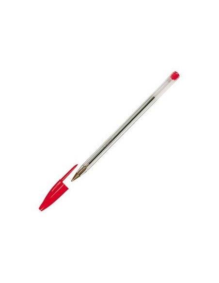 BOLÍGRAFO BIC CRISTAL ROJO MEDIO