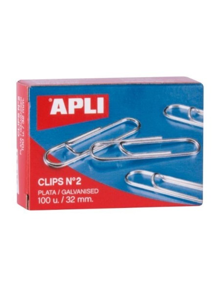 CLIPS METAL NIQUELADO Nº2 32mm