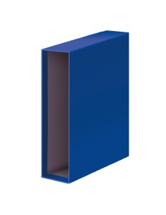 CAJA PARA ARCHIVADOR DOHE A4 LOMO ANCHO AZUL