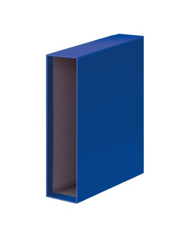 CAJA PARA ARCHIVADOR DOHE A4 LOMO ANCHO AZUL