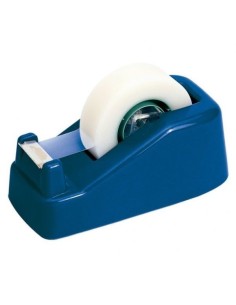 PORTARROLLOS SOBREMESA PARA ROLLOS DE 33 mts AZUL