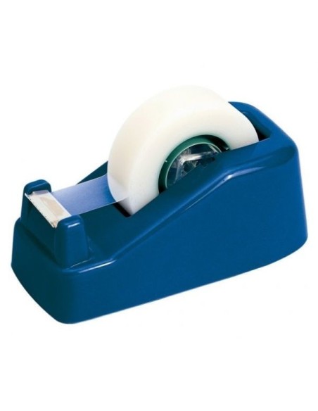 PORTARROLLOS SOBREMESA PARA ROLLOS DE 33 mts AZUL