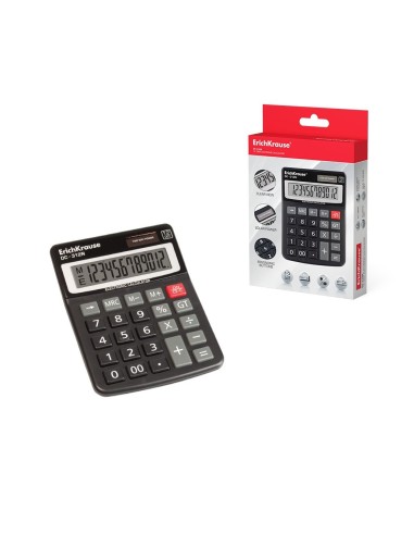 CALCULADORA SOBREMESA PANTALLA 12 DIGITOS DC-312N