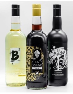 ESTUCHE 3 BOTELLAS DE VERMOUTH (RESERVA, MANCHAO Y B2) LA PALOMA