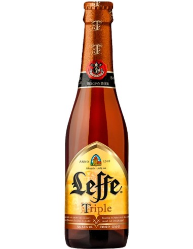 LEFFE TRIPLE - 24 botellines
