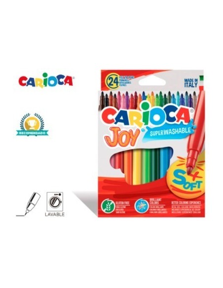 ROTULADORES CARIOCA JOY-24 Colores