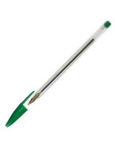 BOLÍGRAFO BIC CRISTAL VERDE MEDIO