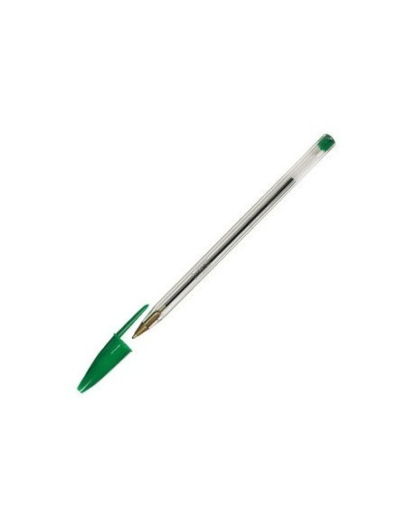 BOLÍGRAFO BIC CRISTAL VERDE MEDIO