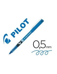 ROTULADOR PILOT V-5 PUNTA AGUJA AZUL