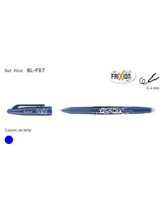 ROTULADOR PILOT FRIXION BALL BORRABLE AZUL