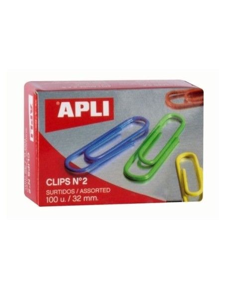 CLIPS DE COLORES APLI Nº2 32mm
