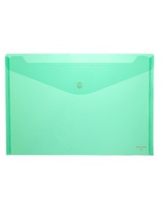 SOBRE DOSSIER BROCHE DATABANK VERDE A4