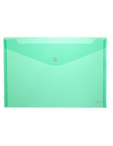 SOBRE DOSSIER BROCHE DATABANK VERDE A4