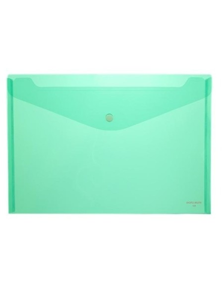 SOBRE DOSSIER BROCHE DATABANK VERDE A4
