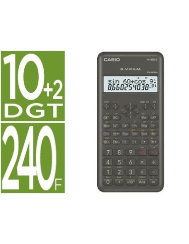 CALCULADORA CASIO CIENTÍFICA FX82