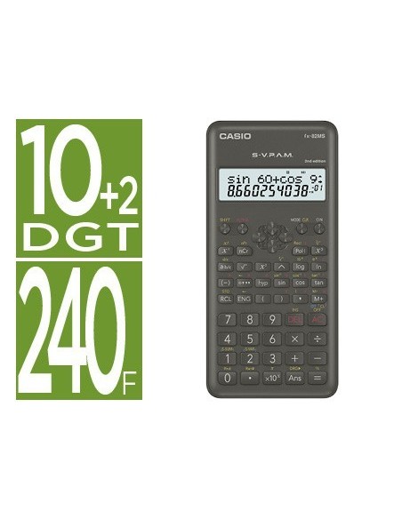 CALCULADORA CASIO CIENTÍFICA FX82