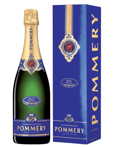 POMMERY BRUT ROYAL-Estuche 1 botellas