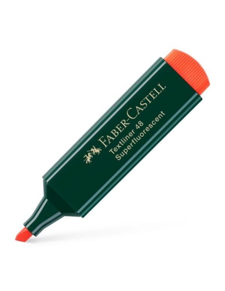 MARCADOR FLUORESCENTE FABER-CASTELL NARANJA