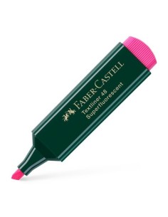MARCADOR FLUORESCENTE FABER-CASTELL ROSA