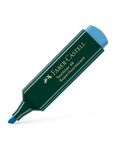 MARCADOR FLUORESCENTE FABER-CASTELL AZUL