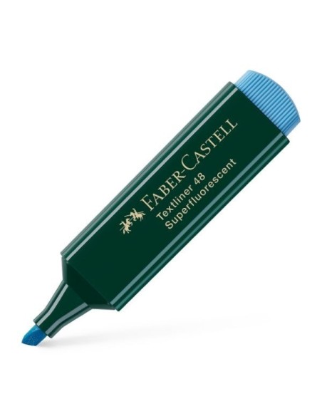 MARCADOR FLUORESCENTE FABER-CASTELL AZUL