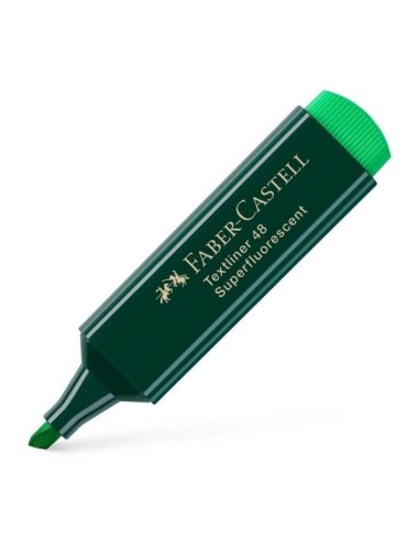 MARCADOR FLUORESCENTE FABER-CASTELL VERDE