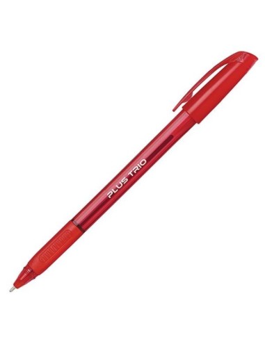 BOLIGRAFO UNIMAX PLUS TRIO ROJO