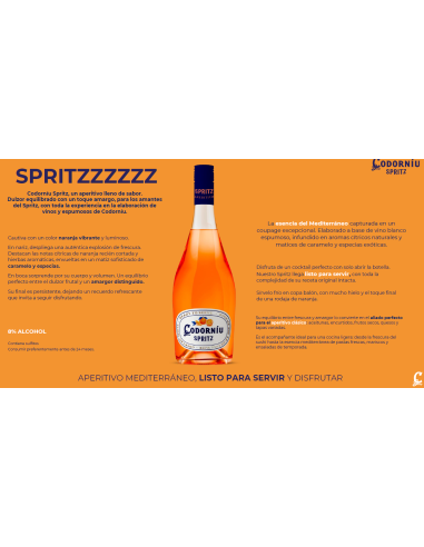 CODORNIU SPRITZ 6 bot