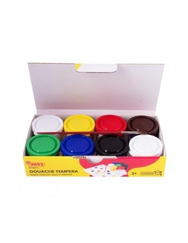 TEMPERA JOVI ESTUCHE TEMPERA 7 BOTES 35ML