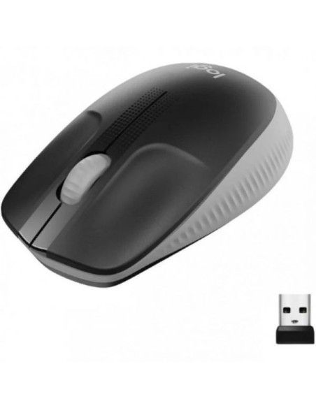 RATON INALAMBRICO OPTICO LOGITECH M190 910-005906 GRIS