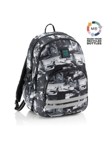 MOCHILA MIQUELRIUS MR19293 TRIPLE OSLO RECICLADA