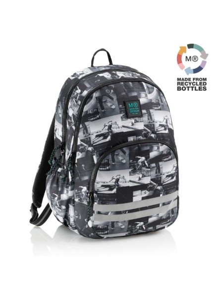 MOCHILA MIQUELRIUS MR19293 TRIPLE OSLO RECICLADA