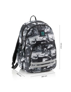 MOCHILA MIQUELRIUS MR19293 TRIPLE OSLO RECICLADA 2