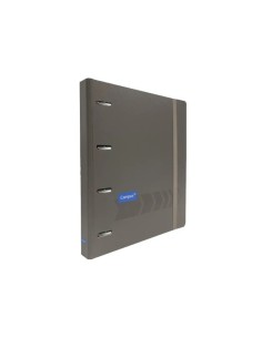 CARPETA CAMPUS RINGBOOK UNIVERSITY 4-ANILL + RECAMB GRIS