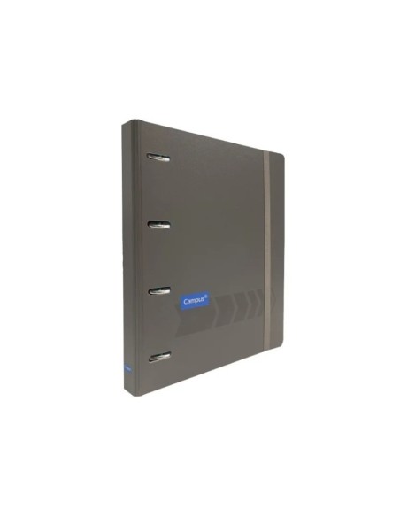 CARPETA CAMPUS RINGBOOK UNIVERSITY 4-ANILL + RECAMB GRIS