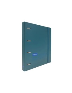 CARPETA CAMPUS RINGBOOK UNIVERSITY 4-ANILL + RECAMB AZUL