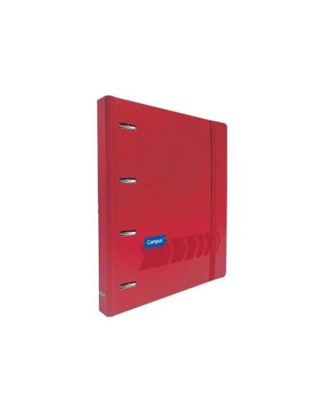CARPETA CAMPUS RINGBOOK UNIVERS 4-ANILL + RECAMB ROJO