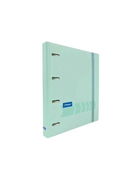 CARPETA CAMPUS RINGBOOK UNIVERS 4-ANILL + REC VERDE PASTEL