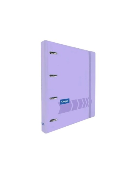 CARPETA CAMPUS RINGBOOK UNIVERS 4-ANILL + REC VIOLETA PASTEL